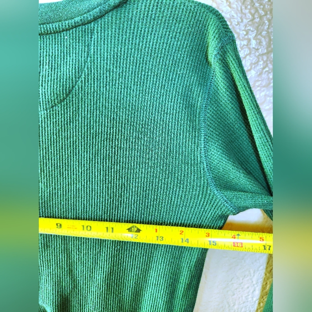 Ralph Lauren Green Top Size S/M - Picture 4 of 5